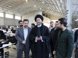 امام جمعه اردبیل از دو واحد تولیدی صنعتی در شهرک صنعتی شماره 1 اردبیل بازدید کرد