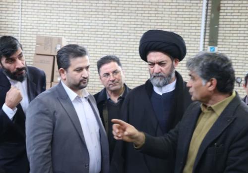 امام جمعه اردبیل از دو واحد تولیدی صنعتی در شهرک صنعتی شماره 1 اردبیل بازدید کرد